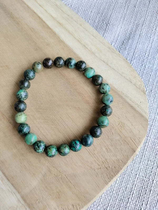 Bracelet aura Turquoise Africaine