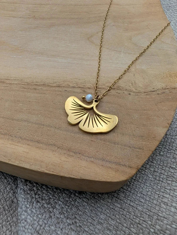 Collier gingko