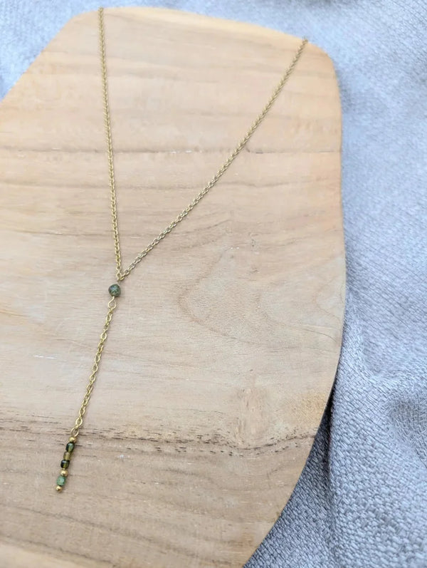 Collier liane doré