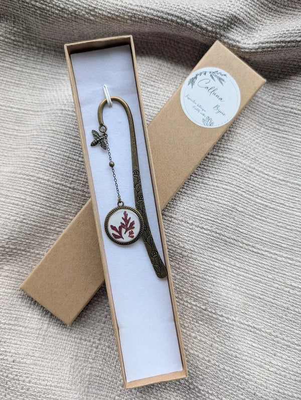 Marque page geranium sauvage