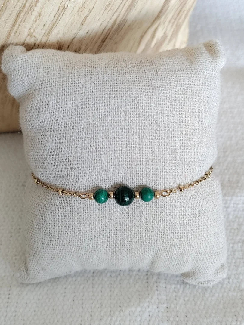 Bijoux en malachite