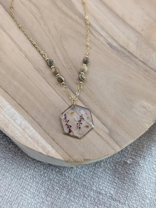 Bijoux en jaspe paysage