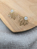 Boucles d'oreilles lotus