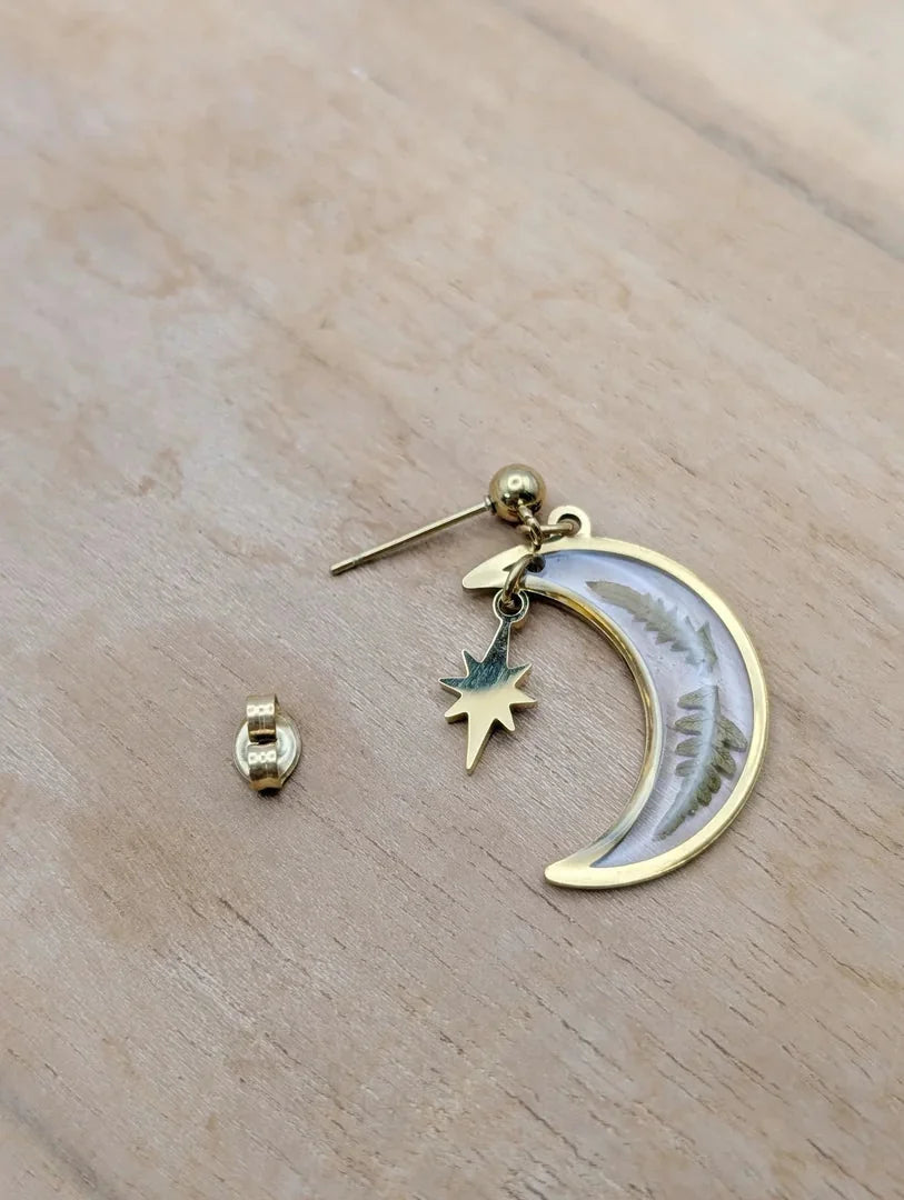 boucles lunes fougère