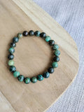 Bracelet aura Turquoise Africaine