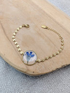 Bracelet doré lobelia