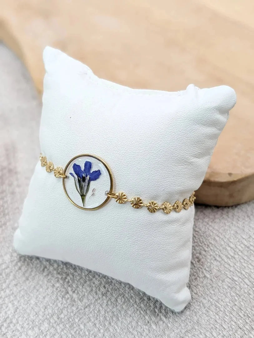 Bracelet doré lobelia