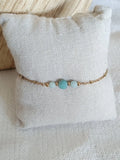Bracelet Gémeaux - Amazonite