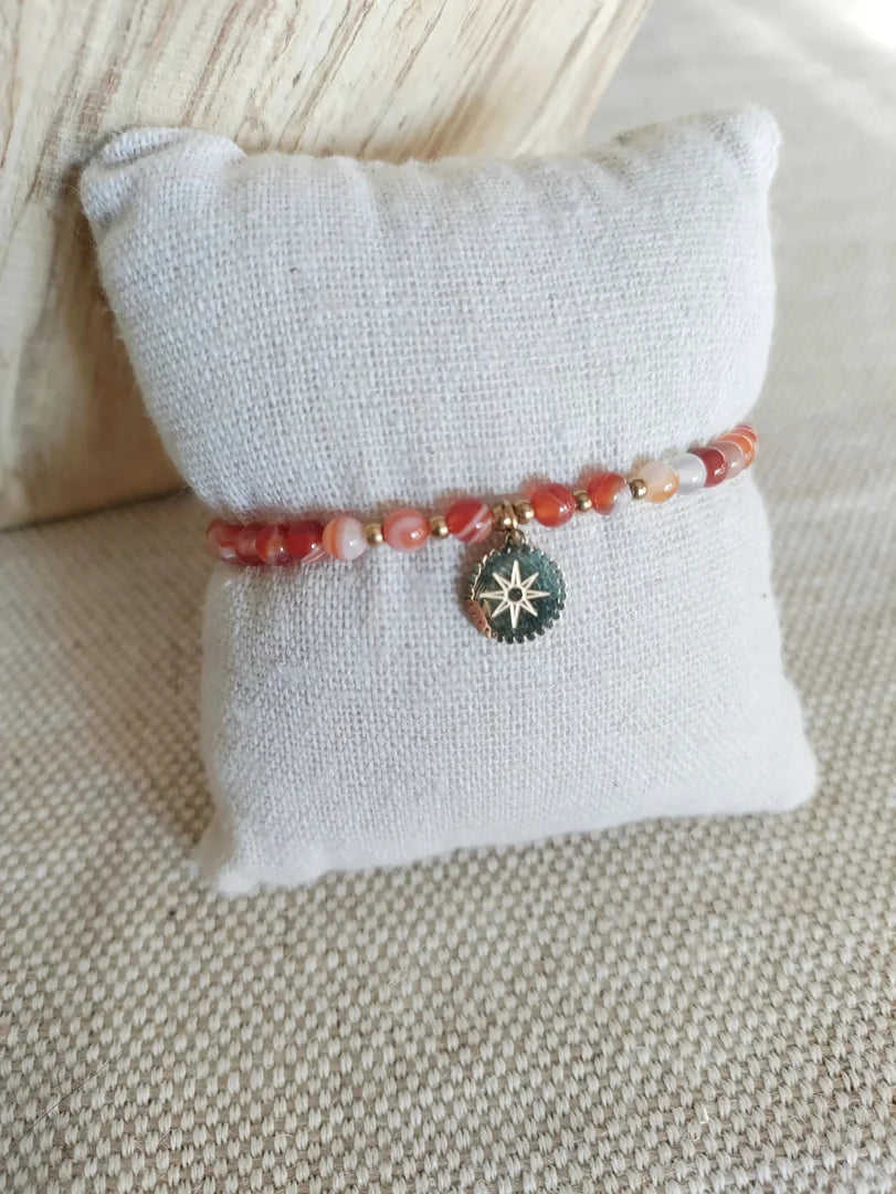 Bracelet harmonie Cornaline