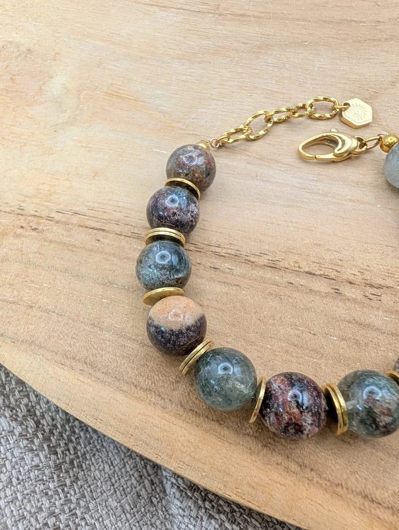 Bracelet Quintessence Quartz Lodolite