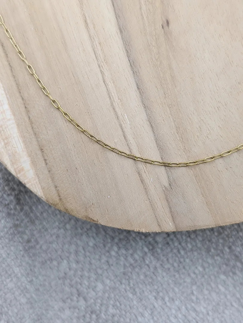 collier goutte fleur de carotte