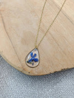 collier goutte lobelia