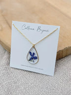 collier goutte lobelia
