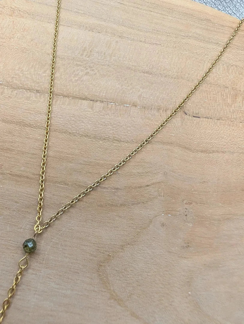 Collier liane doré
