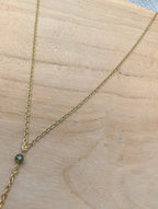 Collier liane doré