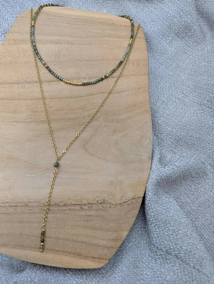 Collier liane doré