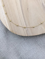 COLLIER MANDALA bleuet