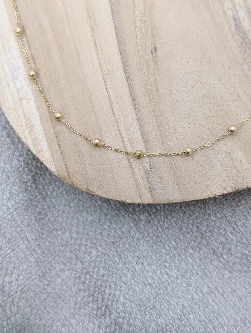 COLLIER MANDALA bleuet