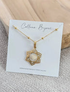 Collier mandala coquillage
