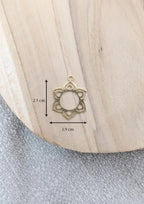 Collier mandala coquillage
