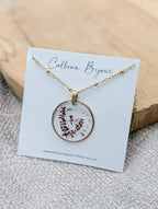 Collier rond petite oseille