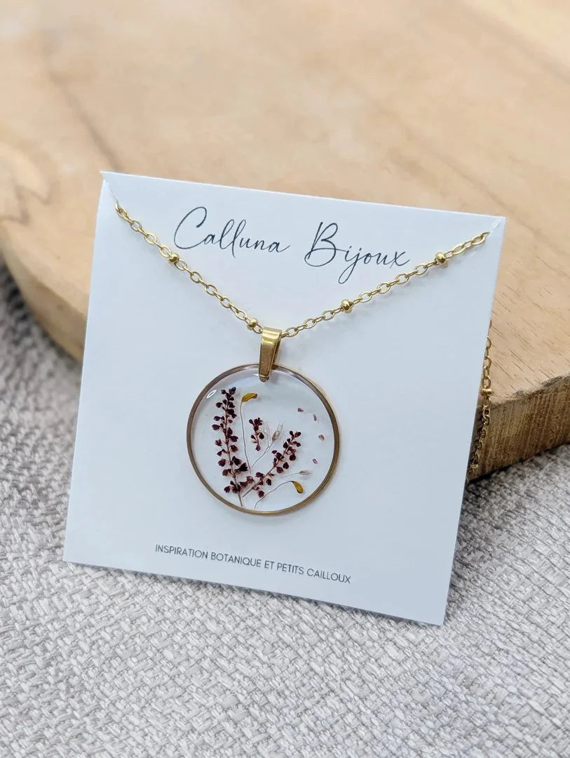 Collier rond petite oseille