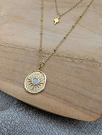 Collier triple rangs horizon