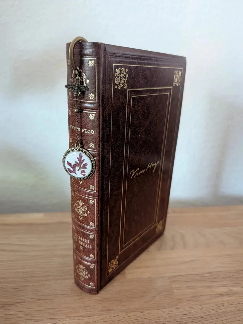 Marque page geranium sauvage