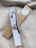 Marque page geranium sauvage