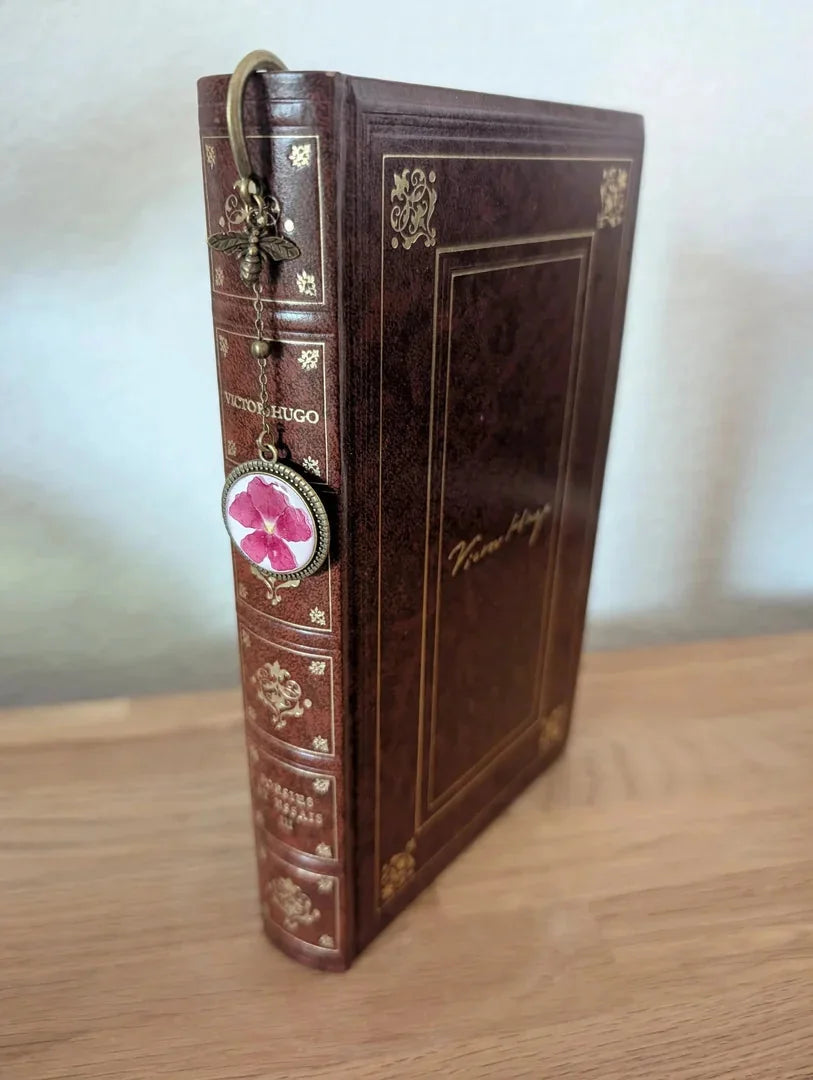 Marque page verveine