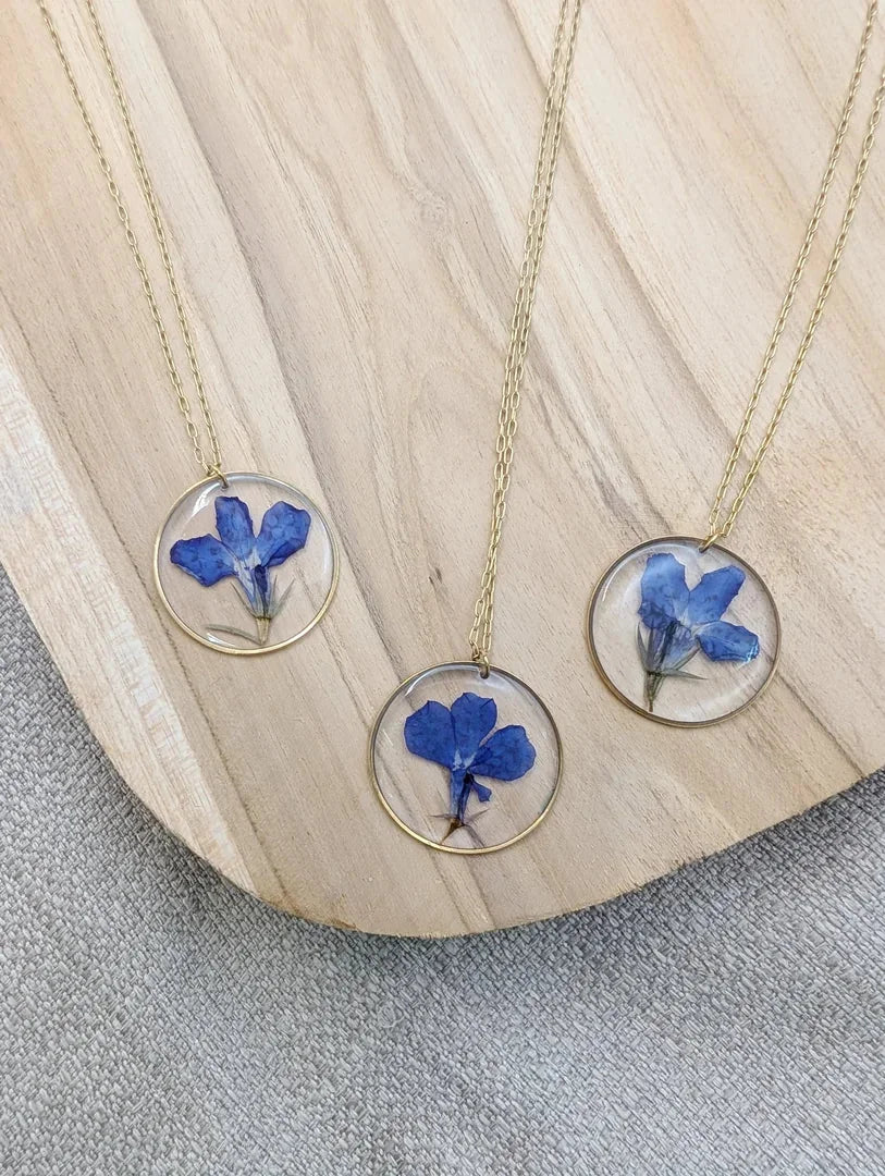 SAUTOIR LOBELIA